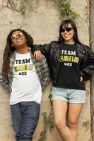 Team CAIT #22 | Caitlyn Clark Iowa Basketball Black Unisex T-Shirt