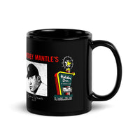 Mickey Mantle's Holiday Inn Black Glossy Mug