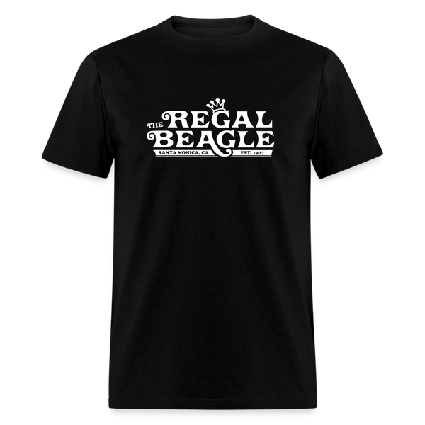 The Regal Beagle Three's Company T-Shirt - black