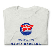Vintage Retro Graphic Santa Barbara Yacht Club Unisex T-Shirt