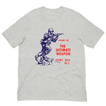 Vintage Retro Graphic The Ultimate Weapon Fort Dix Unisex T-Shirt Athletic Heather