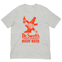 Vintage Retro Graphic Dr Swett's Early American Root Beer Unisex T-Shirt Athletic Heather