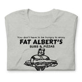Vintage Retro Graphic Fat Albert's Subs And Pizzas Unisex T-Shirt