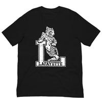 Vintage Retro Graphic Lafayette College Leopards Unisex T-Shirt Black