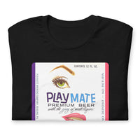 Vintage Retro Graphic Playmate Premium Beer Unisex T-Shirt