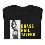 Vintage Retro Graphic Brass Rail Tavern Gentlemen's Club Unisex T-Shirt