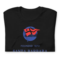Vintage Retro Graphic Santa Barbara Yacht Club Unisex T-Shirt
