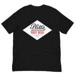 Vintage Retro Graphic Plitt's Root Beer Unisex T-Shirt Black