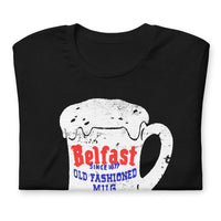 Vintage Retro Graphic Belfast Old Fashioned Mug Root Beer Unisex T-Shirt