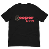 Vintage Retro Graphic Cooper Do-Nuts Unisex T-Shirt Black