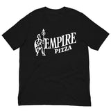 Vintage Retro Graphic Empire Pizza Unisex T-Shirt Black