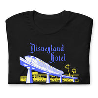 Vintage Retro Graphic Disneyland Hotel Anaheim CA Unisex T-Shirt