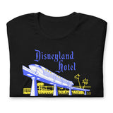 Vintage Retro Graphic Disneyland Hotel Anaheim CA Unisex T-Shirt