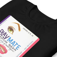 Vintage Retro Graphic Playmate Premium Beer Unisex T-Shirt