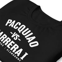 Vintage Retro Graphic Manny Pacquiao vs Barrera I Boxing Unisex T-Shirt
