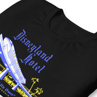 Vintage Retro Graphic Disneyland Hotel Anaheim CA Unisex T-Shirt