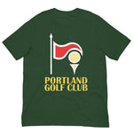Vintage Retro Graphic Portland Golf Club Oregon Unisex T-Shirt Forest
