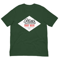 Vintage Retro Graphic Plitt's Root Beer Unisex T-Shirt Forest