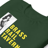 Vintage Retro Graphic Brass Rail Tavern Gentlemen's Club Unisex T-Shirt