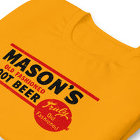 Vintage Retro Graphic Mason's Old Fashioned Root Beer Unisex T-Shirt