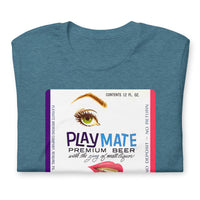 Vintage Retro Graphic Playmate Premium Beer Unisex T-Shirt
