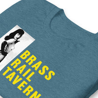 Vintage Retro Graphic Brass Rail Tavern Gentlemen's Club Unisex T-Shirt