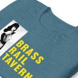 Vintage Retro Graphic Brass Rail Tavern Gentlemen's Club Unisex T-Shirt