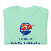 Vintage Retro Graphic Santa Barbara Yacht Club Unisex T-Shirt