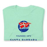 Vintage Retro Graphic Santa Barbara Yacht Club Unisex T-Shirt