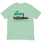 Vintage Retro Graphic The Mint Casino Unisex T-Shirt Heather Prism Mint