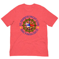 St. Francis Yacht Club Unisex T-Shirt - Heather Red