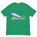 Vintage Retro Graphic Disneyland Hotel Anaheim CA Unisex T-Shirt Kelly