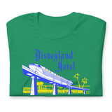 Vintage Retro Graphic Disneyland Hotel Anaheim CA Unisex T-Shirt