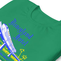 Vintage Retro Graphic Disneyland Hotel Anaheim CA Unisex T-Shirt