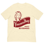 Vintage Retro Graphic Virginia Dare Beverages Unisex T-Shirt Natural