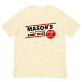 Vintage Retro Graphic Mason's Old Fashioned Root Beer Unisex T-Shirt Natural