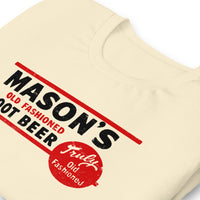 Vintage Retro Graphic Mason's Old Fashioned Root Beer Unisex T-Shirt