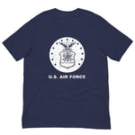 Vintage Retro Graphic US Air Force Unisex T-shirt Navy