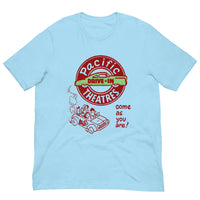 Pacific Drive-In Theaters Unisex T-Shirt - Ocean Blue