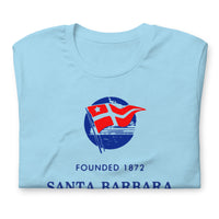 Vintage Retro Graphic Santa Barbara Yacht Club Unisex T-Shirt
