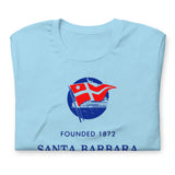 Vintage Retro Graphic Santa Barbara Yacht Club Unisex T-Shirt