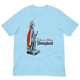 Vintage Retro Graphic Tobacco Shop Unisex T-Shirt Ocean Blue