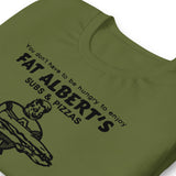 Vintage Retro Graphic Fat Albert's Subs And Pizzas Unisex T-Shirt