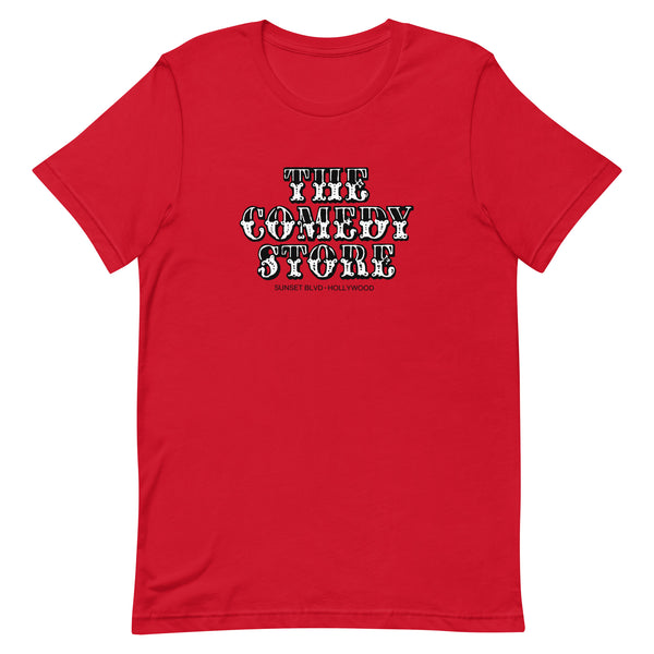 The Comedy Store Sunset Strip Red Unisex T-Shirt