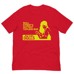 Vintage Retro Graphic New York Dolls Unisex T-Shirt Red