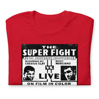 Vintage Retro Graphic Muhammad Ali vs Rocky Marciano Boxing Unisex T-Shirt