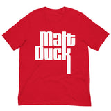 Vintage Retro Graphic Malt Duck Premium Beer Unisex T-Shirt Red