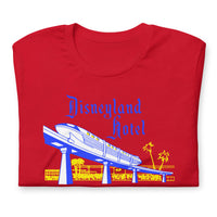 Vintage Retro Graphic Disneyland Hotel Anaheim CA Unisex T-Shirt