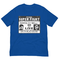 Vintage Retro Graphic Muhammad Ali vs Rocky Marciano Boxing Unisex T-Shirt True Royal