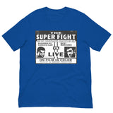 Vintage Retro Graphic Muhammad Ali vs Rocky Marciano Boxing Unisex T-Shirt True Royal